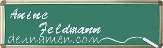 Anine Feldmann Visitenkarte